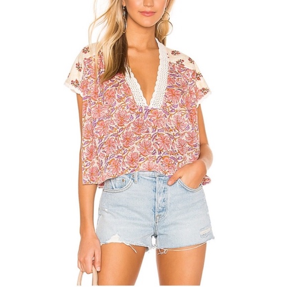 Free People Tops - NWT Free People Leilani Tea Combo Crop Top